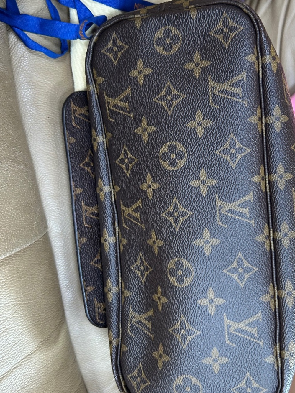 PRISTINE RARE💗 LV Neverfull Set PM PIVIONE💗 - Picture 16 of 16